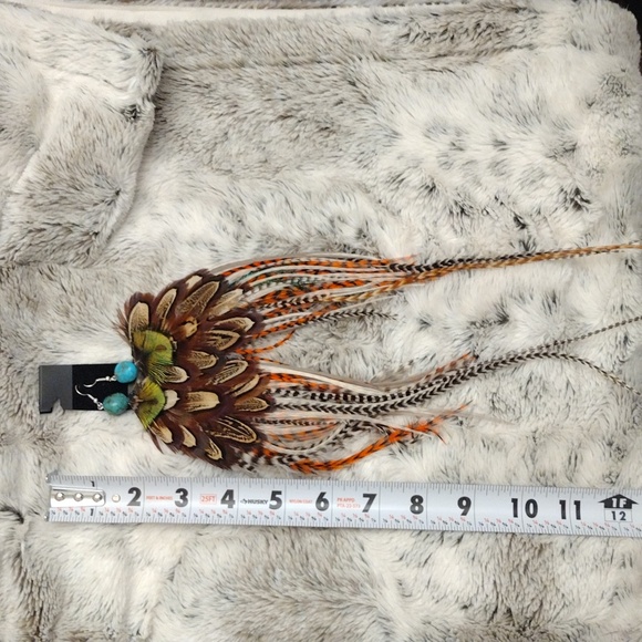 Feather earrings - Picture 5 of 6